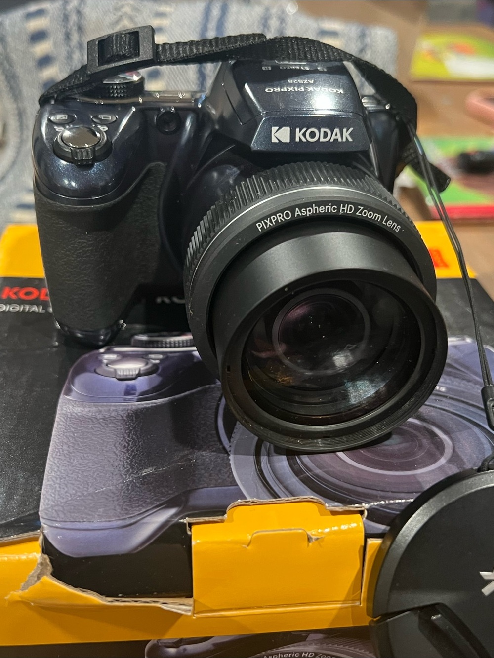 Kodak PIXPRO Digital Camera in black with large zoom lens